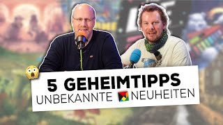 Unsere Geheimtipps 🥷 5 unbekanntere SPIELNeuheiten [upl. by Mohandis881]