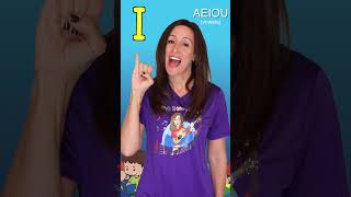 Learn Vowels Song for Kids Official VideoLearn the vowels AEIOU with Patty Shukla Singalong short [upl. by Zannini219]