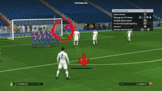 PES 2017  Free Kick Tutorial PC  100 working easy [upl. by Roland]