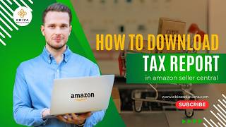 How to Download Your Merchant Tax Report in Amazon sellercentral  FBA  Non FBA [upl. by Casilde]