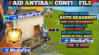 Free Fire Auto Headshot Config File🎯🌠 Macro Aimbot  No Recoil Regedit ‼️ Antiban VIP Script 👽 [upl. by Alton]