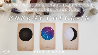 DETAILED ENERGY CHECKIN 🐝 Thoughts Feelings  Channelled Messages 🌻 Pick A Card Tarot Reading [upl. by Weitman206]