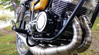 1972 Yamaha DS7w Stainless JL PipesSound Clip 🎶yamaha2strokemotorcycle exhaustsound [upl. by Yvaht139]