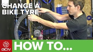 How To Change A Bike Tyre [upl. by Lanoil392]