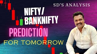 Nifty prediction for tomorrow  Nifty bank nifty prediction SD’s Analysis [upl. by Louella]