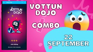 Vottun Dojo Combo diario 22 de september [upl. by Calise80]