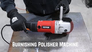 Clean Metal Quickly with the VEVOR Burnishing Polisher Machine [upl. by Erasme]