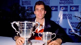 Masters 1987 F Lendl vs Wilander 44 [upl. by Naihs]