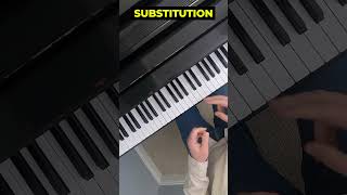 The Tritone Substitution Simplified A Quick Piano Guide shorts pianotutorial pianochords [upl. by Dart297]