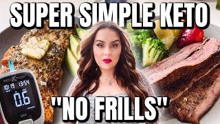 BACK TO BASICS KETO  FULL DAY OF EATING KETO  SIMPLE KETO MEALS  DANIELA DIARIES [upl. by Norehc]