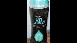 Downy Unstopables Fresh Scent Review [upl. by Georgia957]