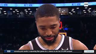 Mikal Bridges drops 38 points in win over Hawks [upl. by Kraska]