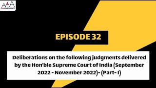 Recent Judgements passed by Honble Supreme Court and Honble NCLAT under IBC [upl. by Eveivaneg]