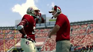 Stanford vs Florida State  NCAA Football 14  Updated 202425 Conferences realignments [upl. by Ecilegna18]