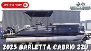 2025 Barletta Cabrio 22U Walkaround and Review [upl. by Waldack]