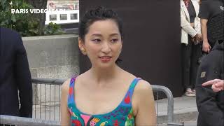 Anne Watanabe 渡辺 杏  Paris Fashion Week 28 september 2023 show Chloé [upl. by Patience]