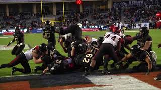 Army Football Darnell Woolfolk Second Touchdown in the Lockheed Martin Armed Forces Bowl 122317 [upl. by Bibah389]