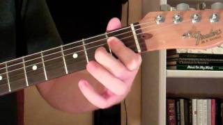 How To Play the Cm6 Chord On Guitar C minor sixth 6th [upl. by Nerak]