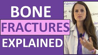 Bone Fractures Types Nursing Interventions Treatment Signs and Symptoms NCLEX [upl. by Gardal]