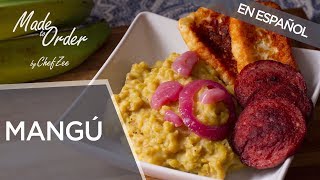 Como Hacer Mangu Dominicano  Recetas Dominicanas  A La Orden  Chef Zee Cooks [upl. by Alyar]