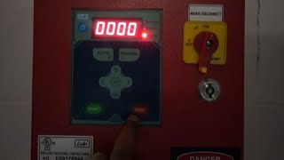 Jockey pump controller commissioning system pressure setting cut inamp cut off timer setting [upl. by Yht851]