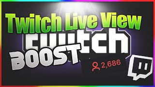 Twitch Live View Bot  Be twitch partner fastly  Live viewers Bot  Link in description [upl. by Elsie]