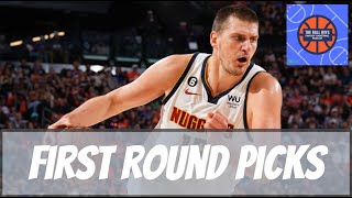 Who to Pick in the First Round of Fantasy Basketball Drafts [upl. by Lejeune]