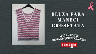 Bluza Fara Maneci Crosetata [upl. by Mathis]