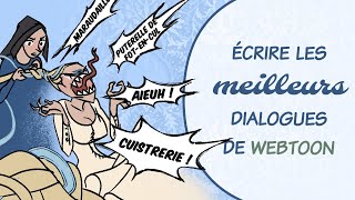 Comment écrire des dialogues pour un webtoon  Tuto scénario [upl. by Notnirb]