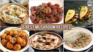 6 Best Mushroom Recipes to Try  Mushroom Starters Sabzi and More  Different Mushroom Dishes [upl. by Januisz510]