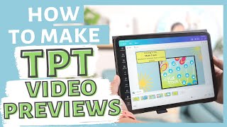 How To Make Teachers Pay Teachers Video Previews [upl. by Koeppel334]