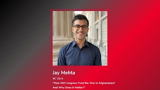 How Did Congress Fund the War in Afghanistan And Why Does it Matter  Jay Mehta  TEDxYale [upl. by Moyna]