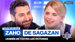 Zaho de Sagazan la vedette des Victoires de la musique 2024 est sur le plateau de Clique  CANAL [upl. by Halland]