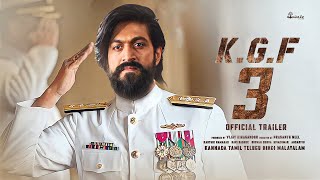 KGF Chapter 3 Trailer Promo  Yash  Prabhas  Prasanth Neel  Ravi Basur  KGF 3 Promo [upl. by Koah]