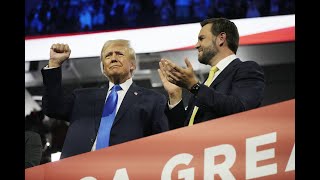 RNC Day 4 Republicans campaign and Donald Trump gives acceptance speech on final convention day [upl. by Fira]