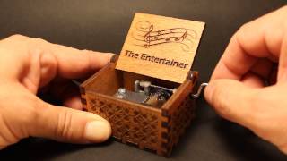 The Entertainer Music Box Invenio Crafts [upl. by Annaear541]