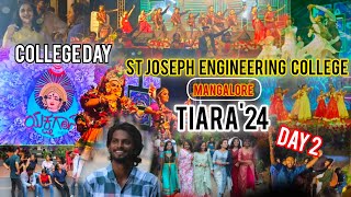 Tiara24 Day 2  StJosephEngineeringCollege College day celebration  sjec college fest [upl. by Penelope]