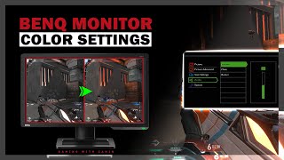 BenQ Monitor Best Color Settings [upl. by Hiett]