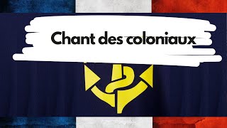 Chant des coloniaux  Troupes de Marine ⚔️🇫🇷 avec paroles [upl. by Aoket876]