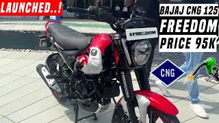 Bajaj Freedom 125cc CNG Bike Launched In IndiaPrice MileagePetrol amp CNG Freedom 125 Bajaj Bike [upl. by Anitra81]