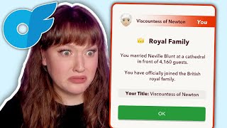 ONLY FANS MODEL JOINS THE ROYAL FAMILY BITLIFE [upl. by Kcira795]