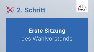 Erste Sitzung des Wahlvorstands  Betriebsratswahl  Schritt 2 [upl. by Gladwin]