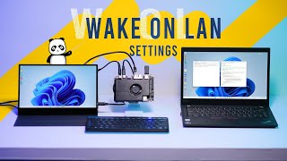 How to set up the WakeonLAN （WOL feature on LattePanda single board computer [upl. by Annaerdna]