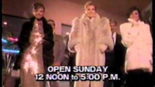 Winnipeg  Glazerman Furs commercial 1985 [upl. by Lleret]