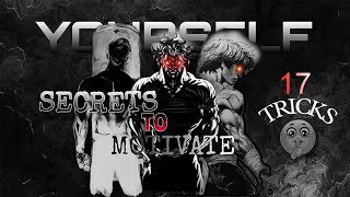 17 secrets to Motivate Yourself  Science behind the Motivation  motivation anime motivational [upl. by Armil]