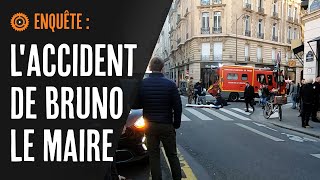 Accident entre Bruno Le Maire et un cycliste  À qui la faute [upl. by Ahron]