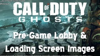 Call of Duty Ghosts PreGame Lobby and Loading Screen Images [upl. by Natsyrk740]