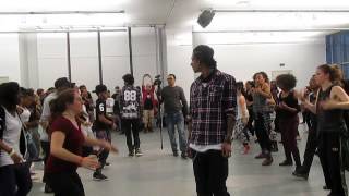 Les Twins Alvin Ailey Workshop May 1 2014 [upl. by Yelraf560]