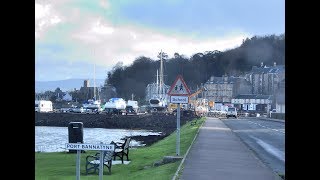 Kames Bay amp Port Bannatyne Isle of Bute 20th November 2018 [upl. by Renado]