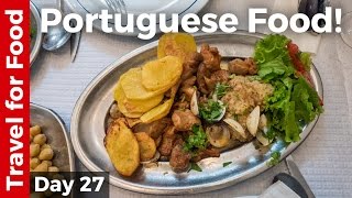 Portuguese Food Tour  FULL DAY of Eating in Lisbon Portugal [upl. by Ludewig]